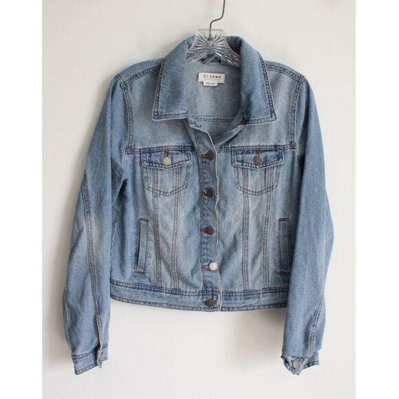 Ci Sono Denim Collection Jean Jacket Blue Size Small - Picture 1 of 6